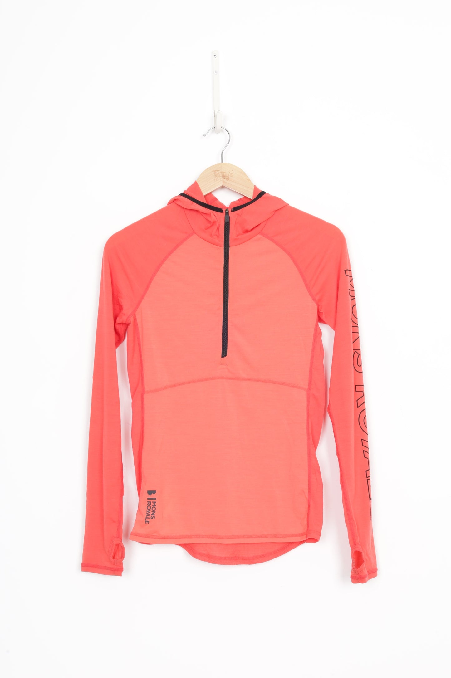 Mons royale Mens Orange Sweatshirt Size S