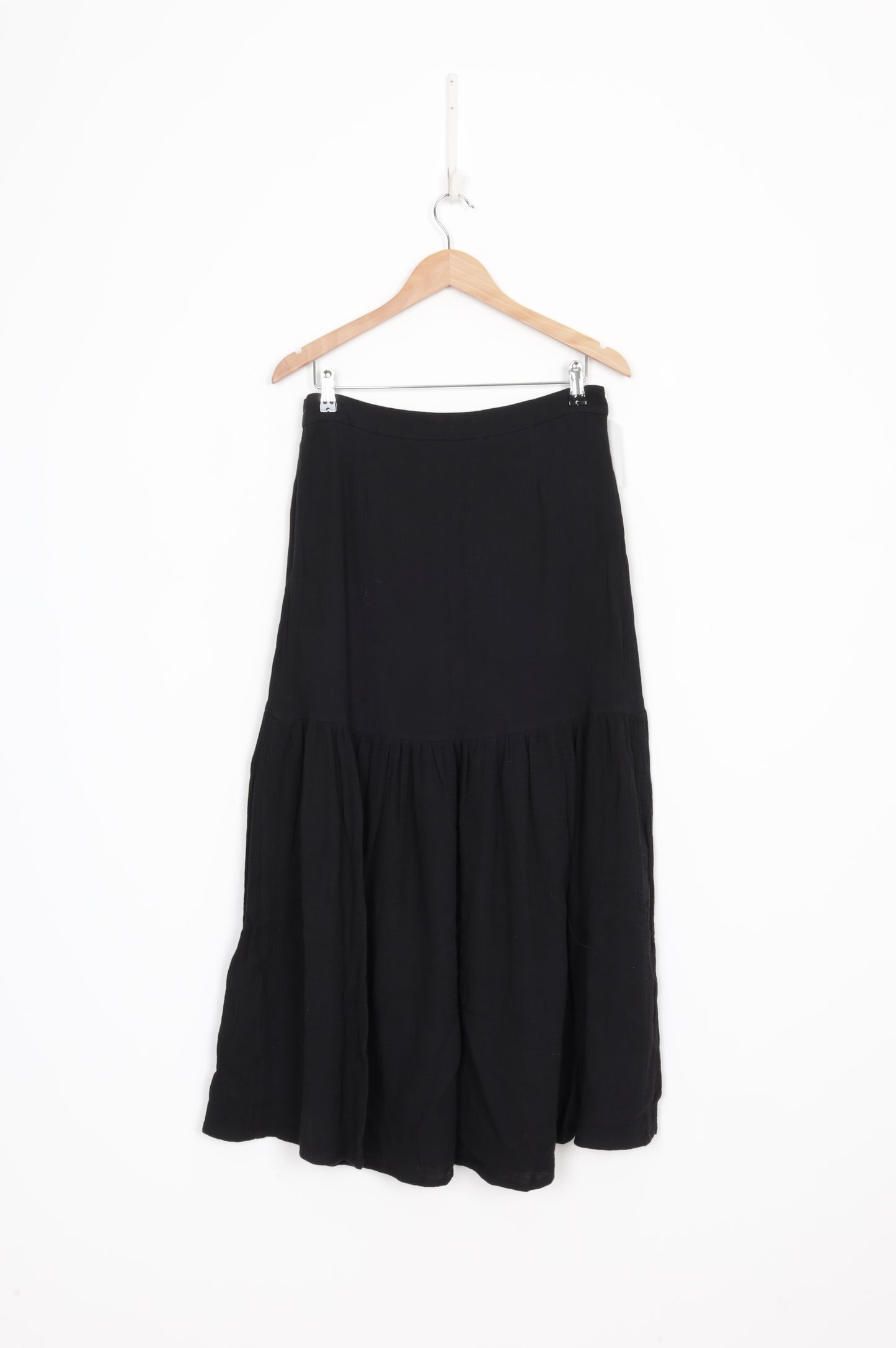 Superette Womens Black Maxi Skirt Size 10