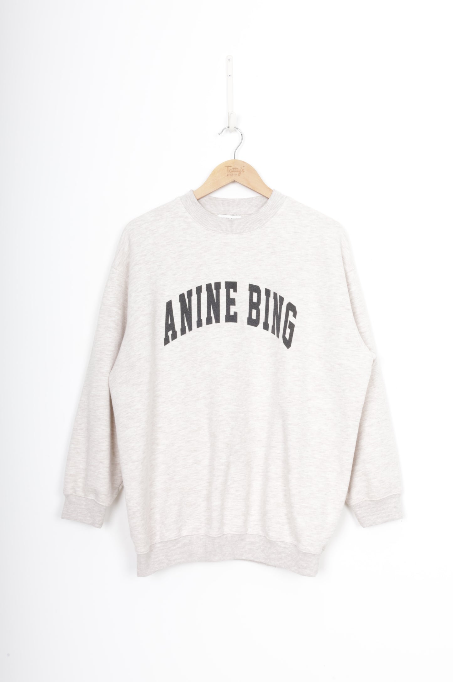 Anine Bing Womens Grey Sweatshirt Size XS