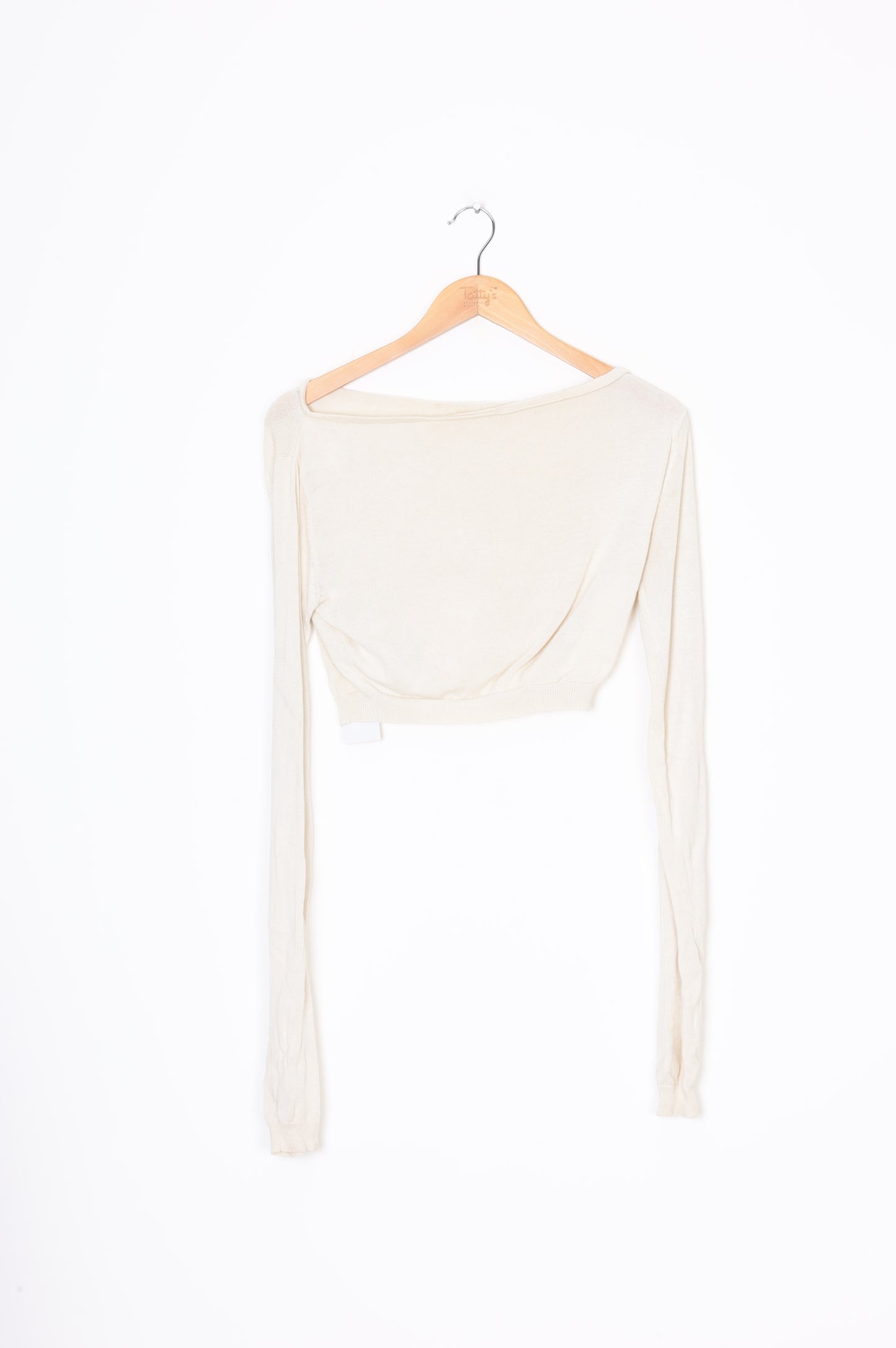 Wixii Womens Cream Jumper Size S