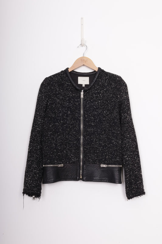 IRO Womens Black Jacket Size 40