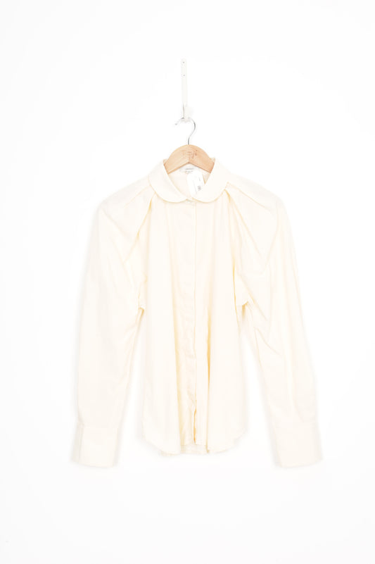 Oroton Womens Cream Shirt Size 12