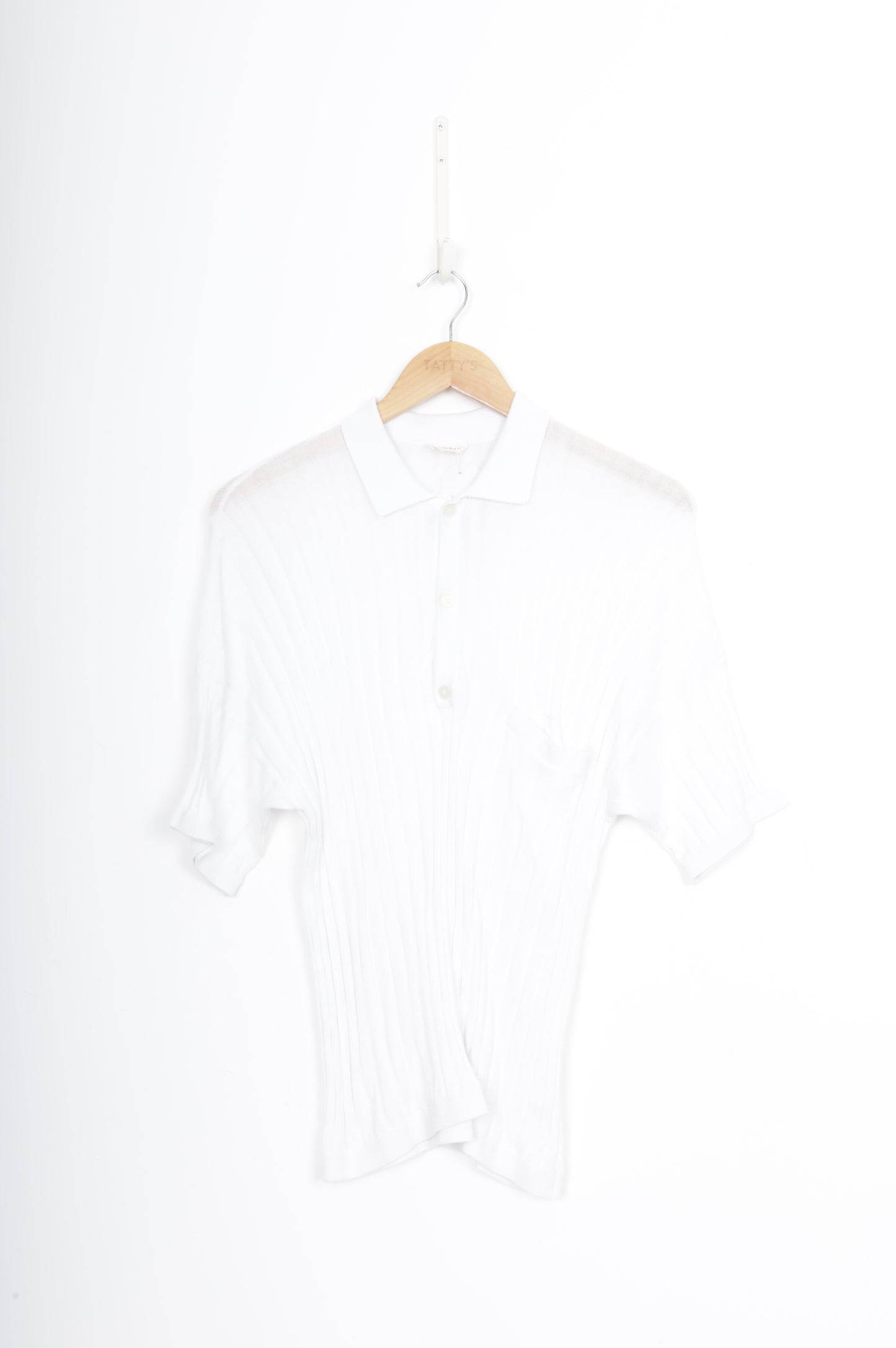 Marlow Womens White Top Size S