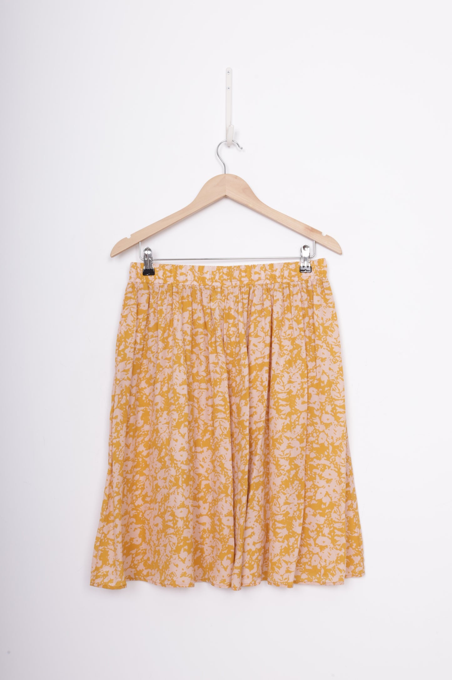 juliette hogan Womens Yellow Skirt Size 14