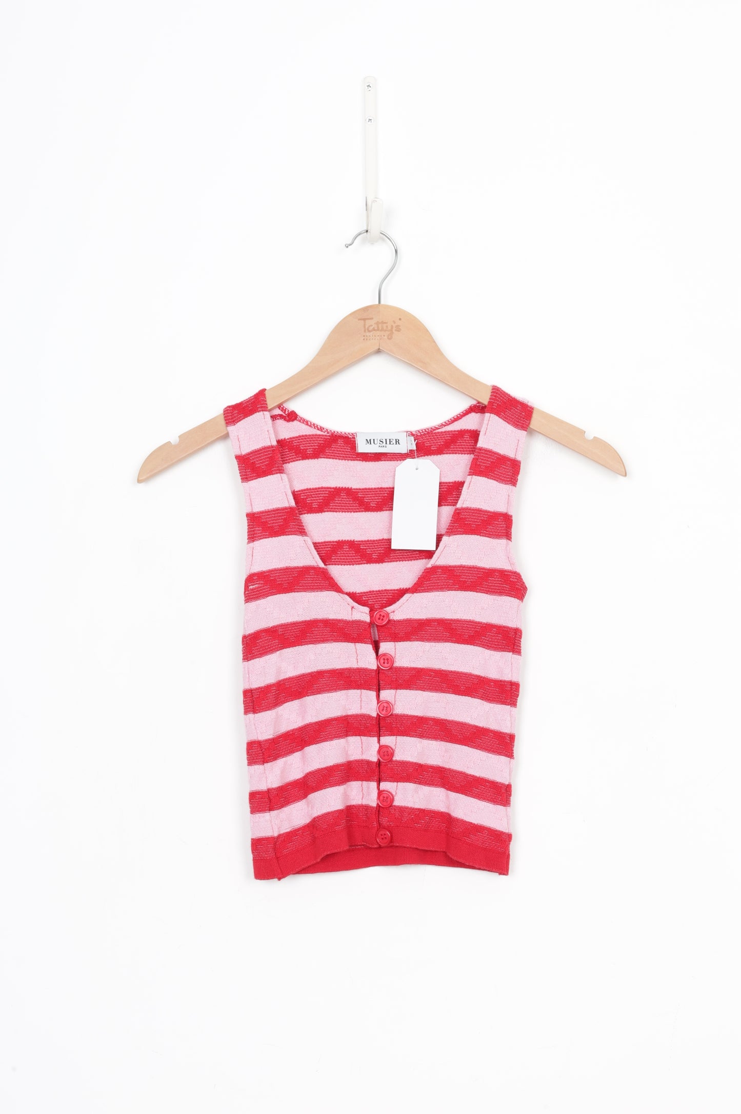 Musier Paris Womens Pink Top Size 34