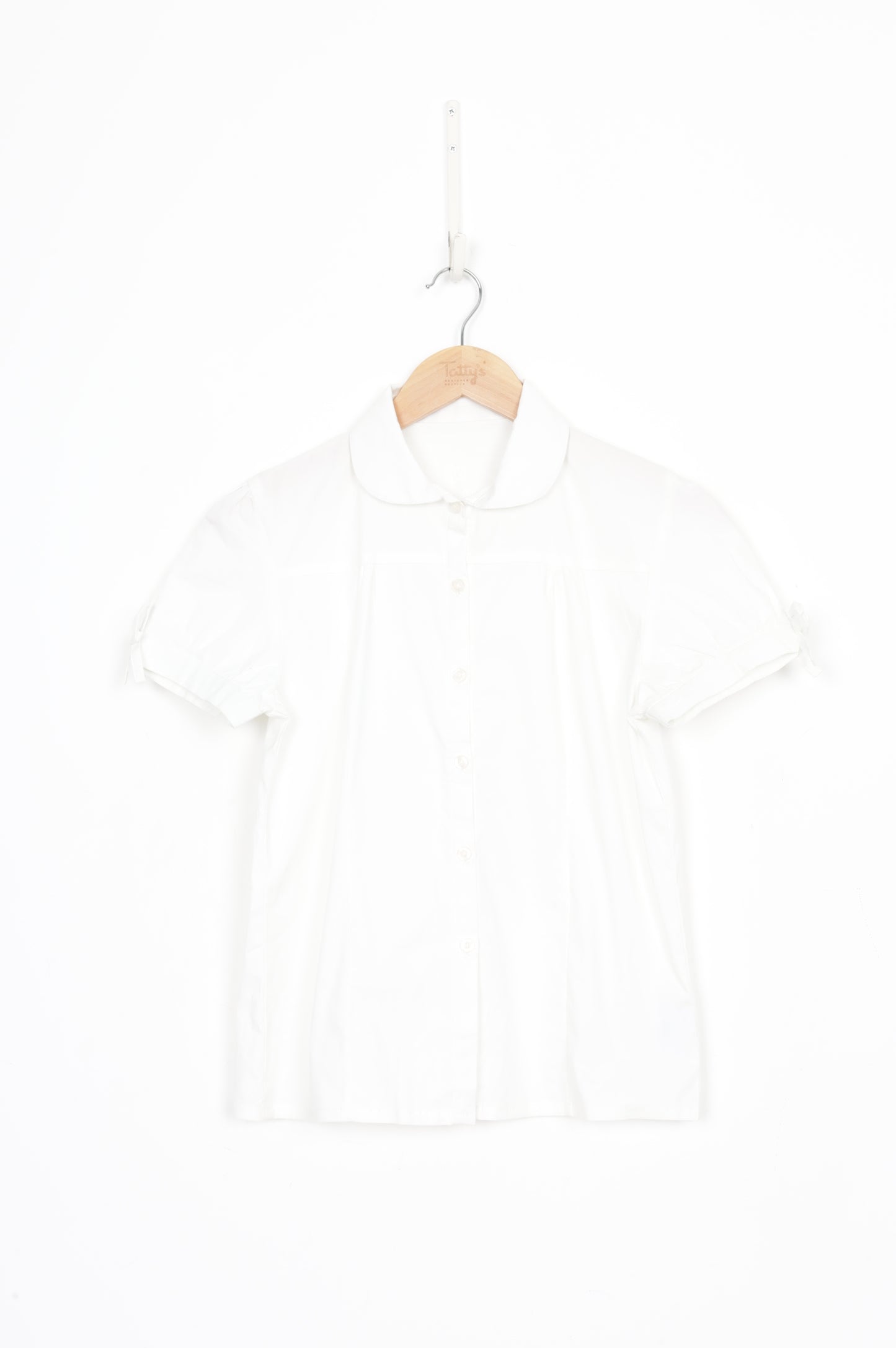 No Label Womens White Shirt Size S