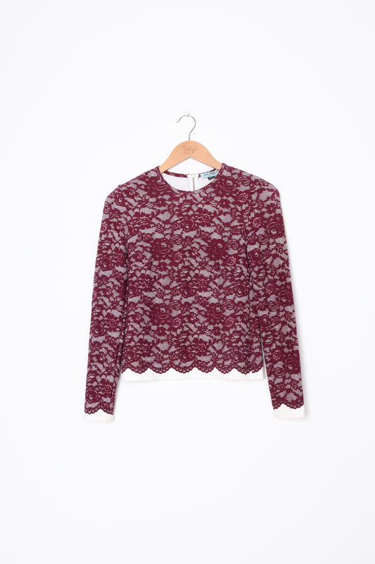Kate Sylvester Womens Red Top Size 6