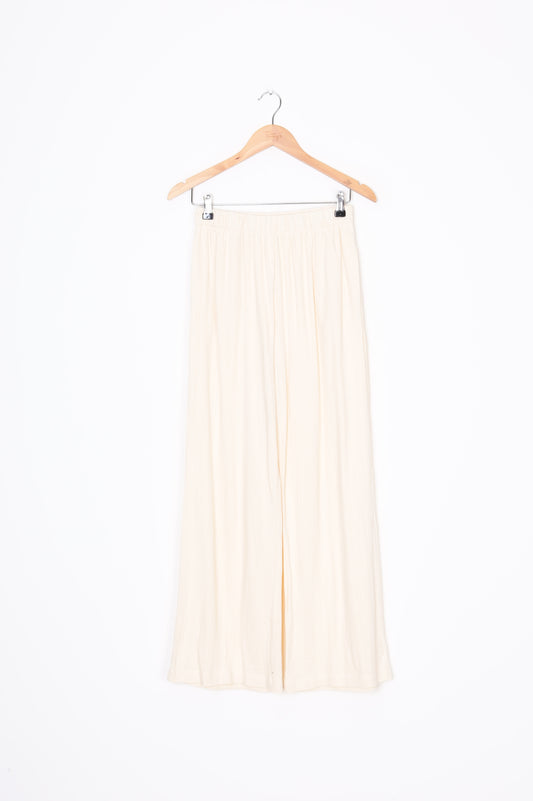 Caitlin Crisp Womens Beige Pants Size 8