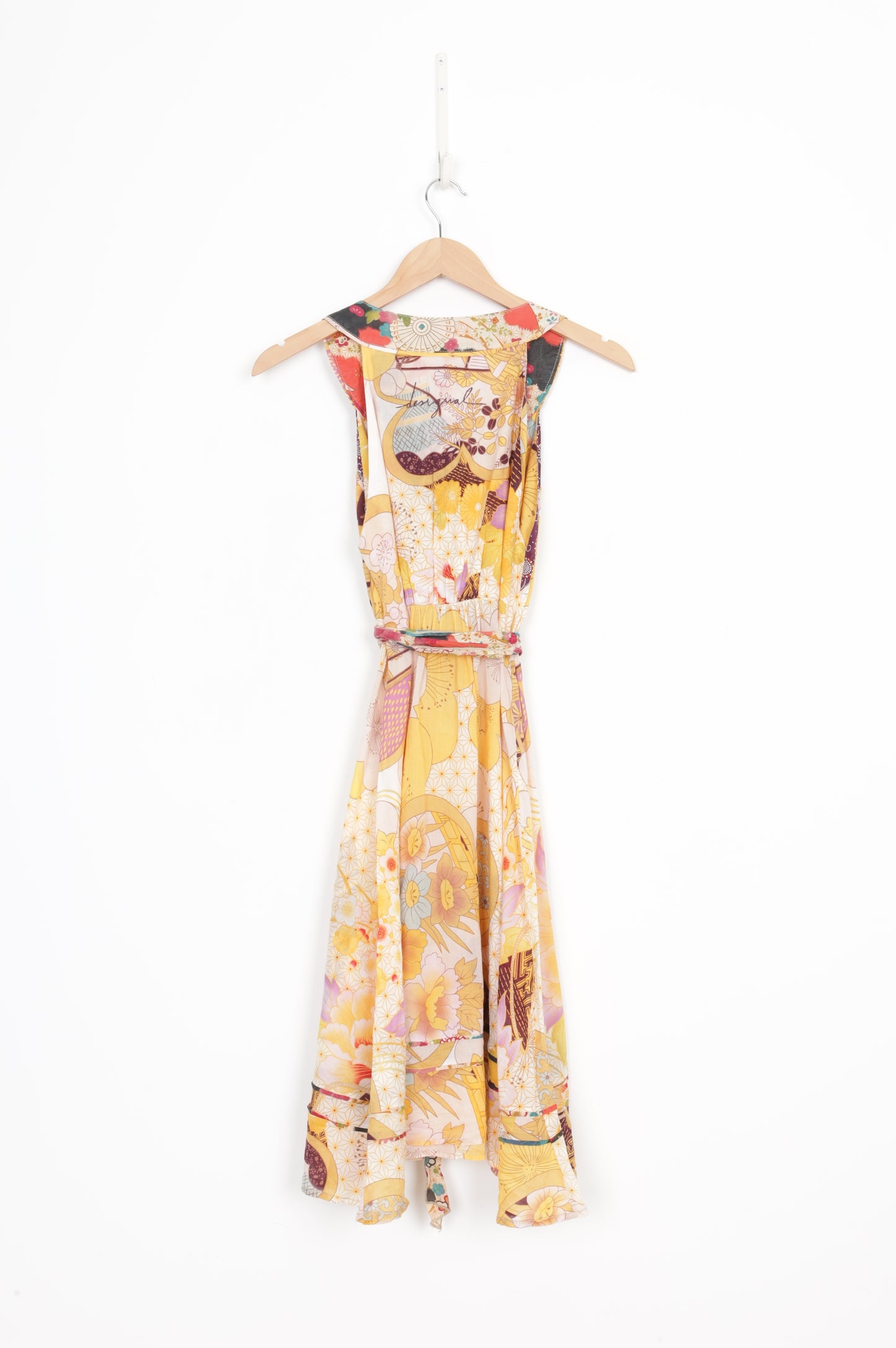 Desigual Womens Yellow Dress Size 42