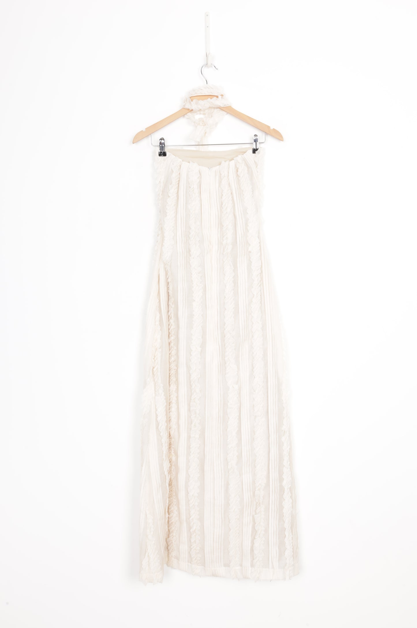 With Harper Lu Womens Cream Dress Size S