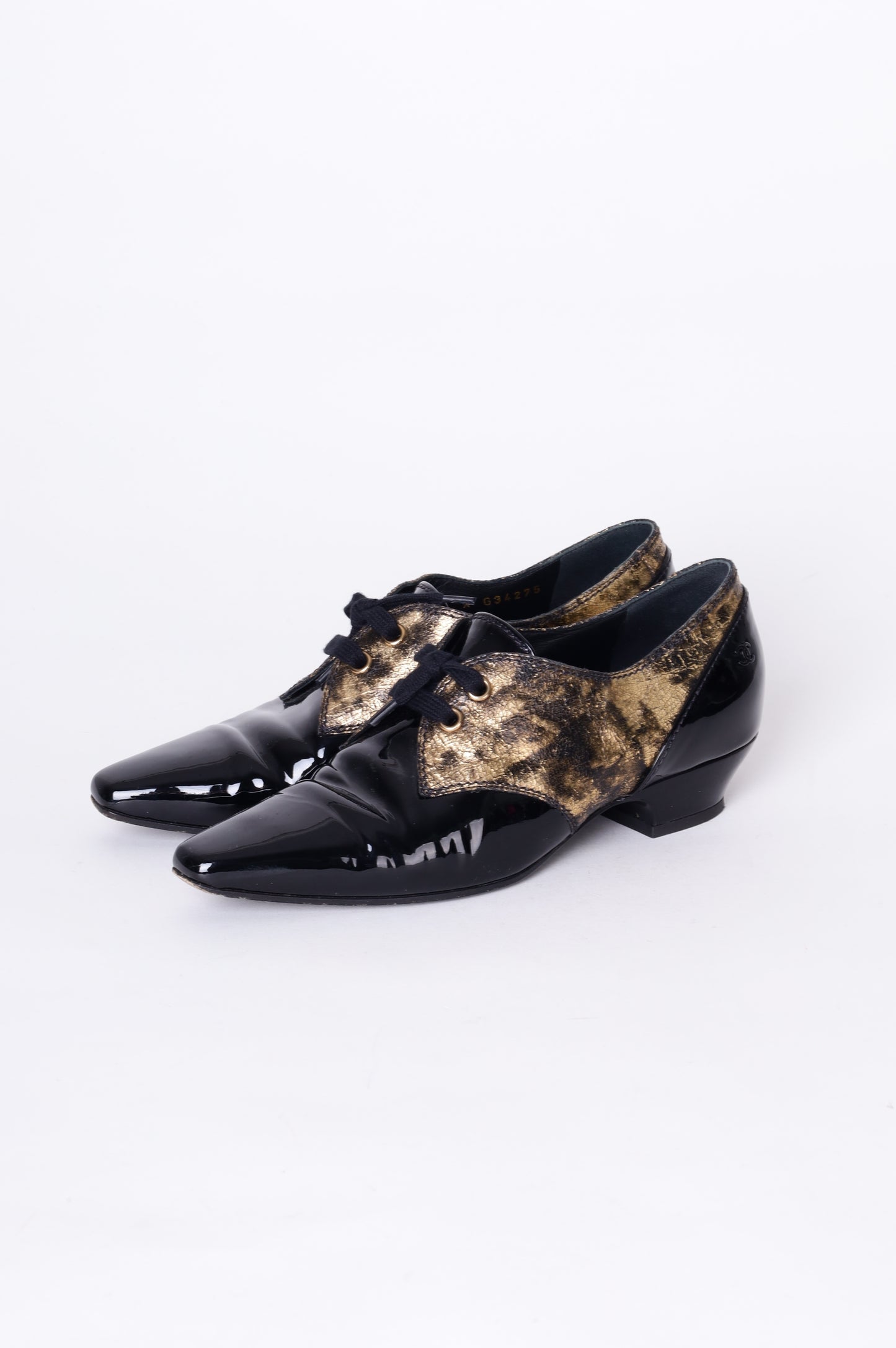 Chanel Womens Black Shoes Size EU 36