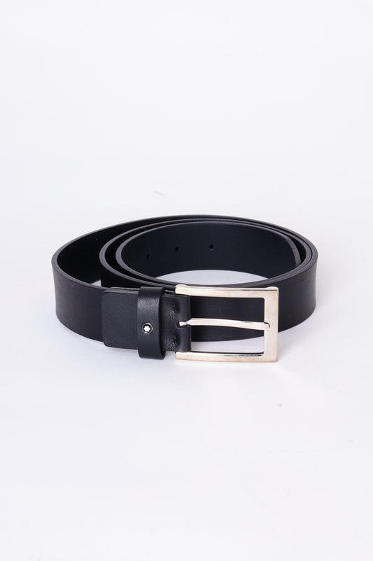 Mont Blanc Mens Black Belt Size O/S