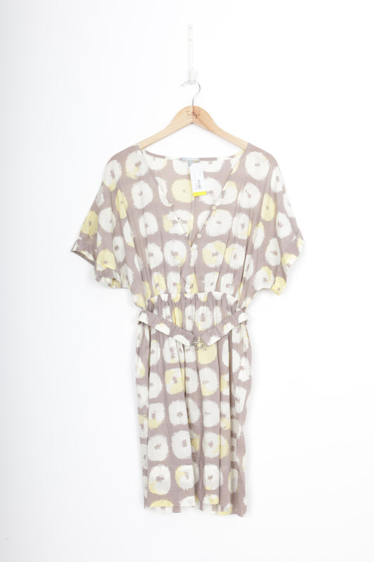 Juliette Hogan Womens Grey Dress Size 10