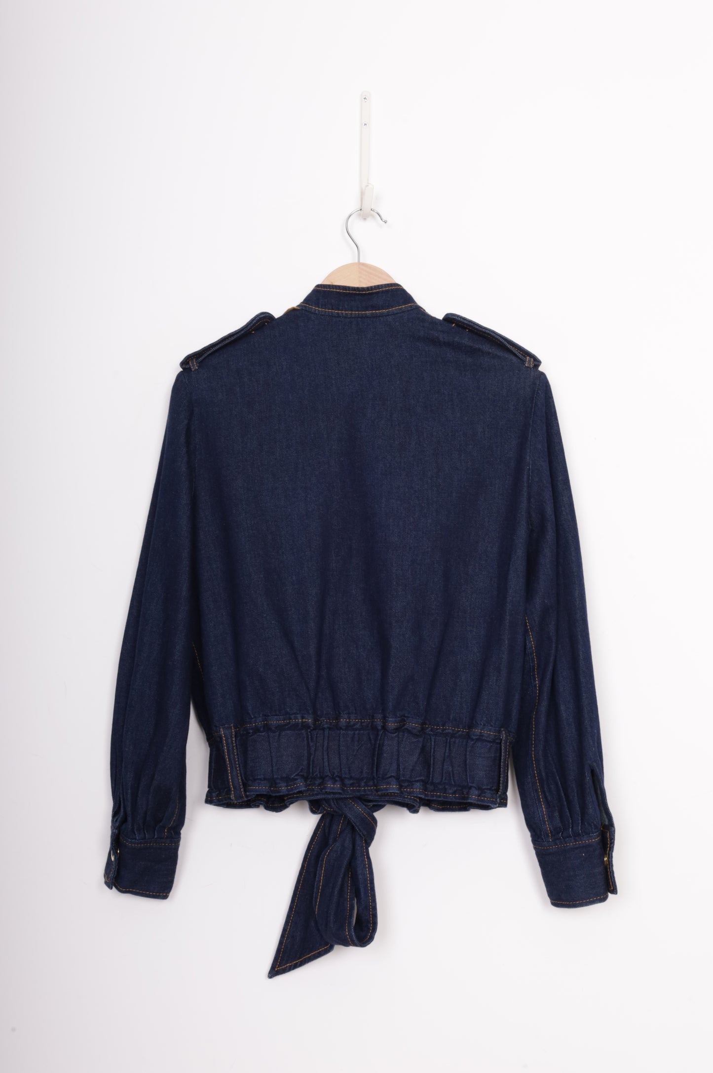 Karen Walker Womens Blue Jacket Size 6
