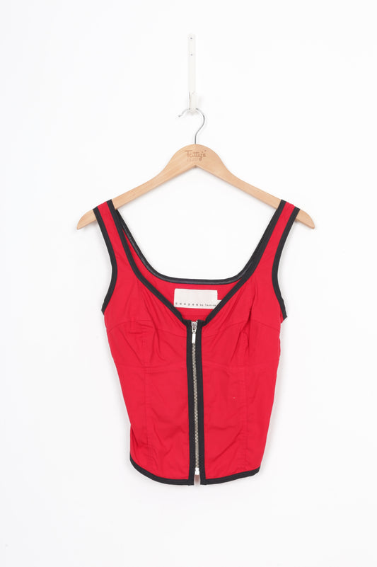 Coop by Trelise Cooper Womens Red Top Size 10
