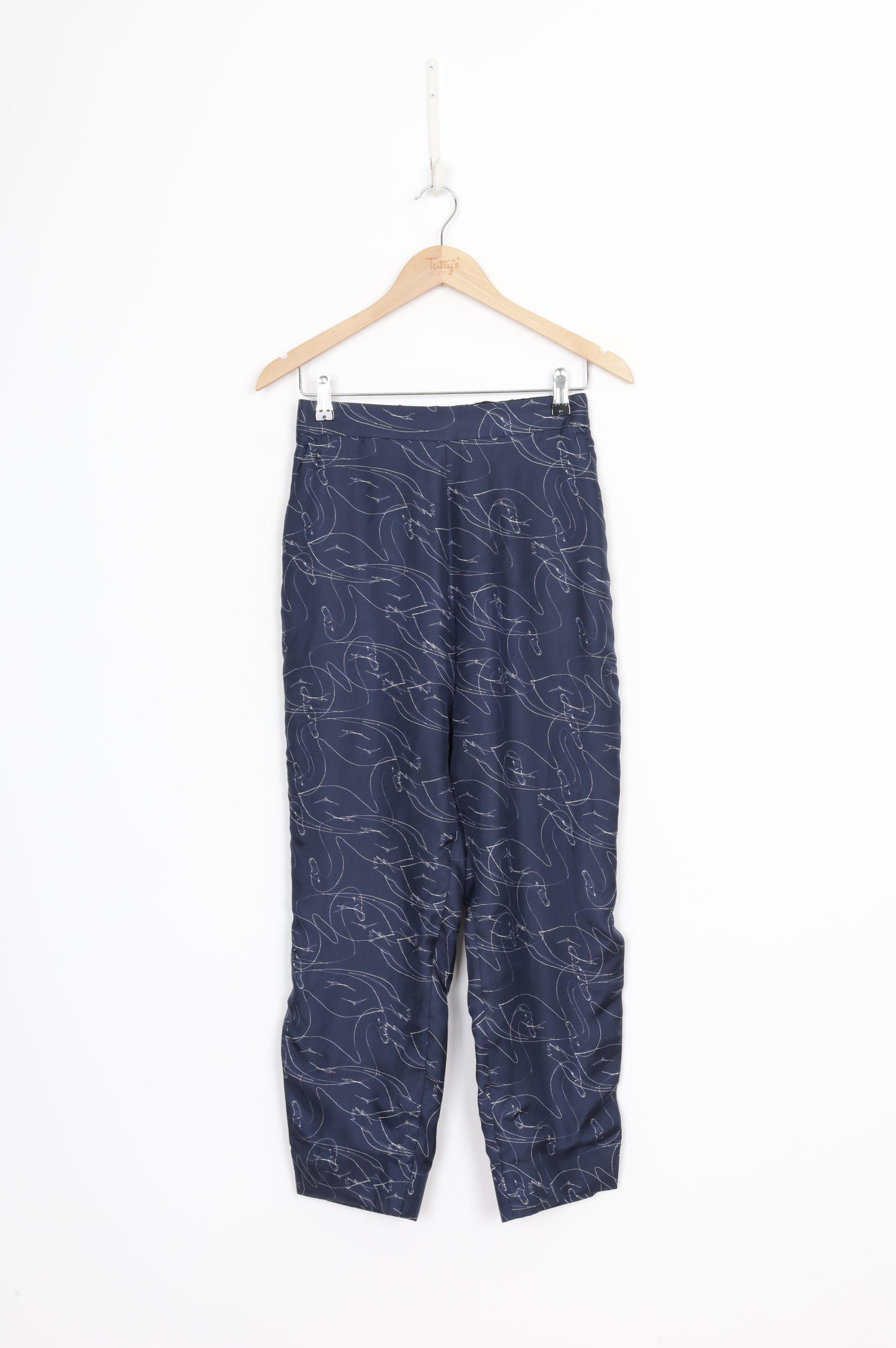 Victoria victoria Beckham Womens Blue Pants Size M