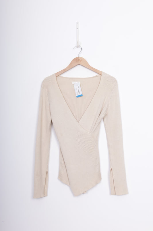 Superette Womens Beige Top Size 10