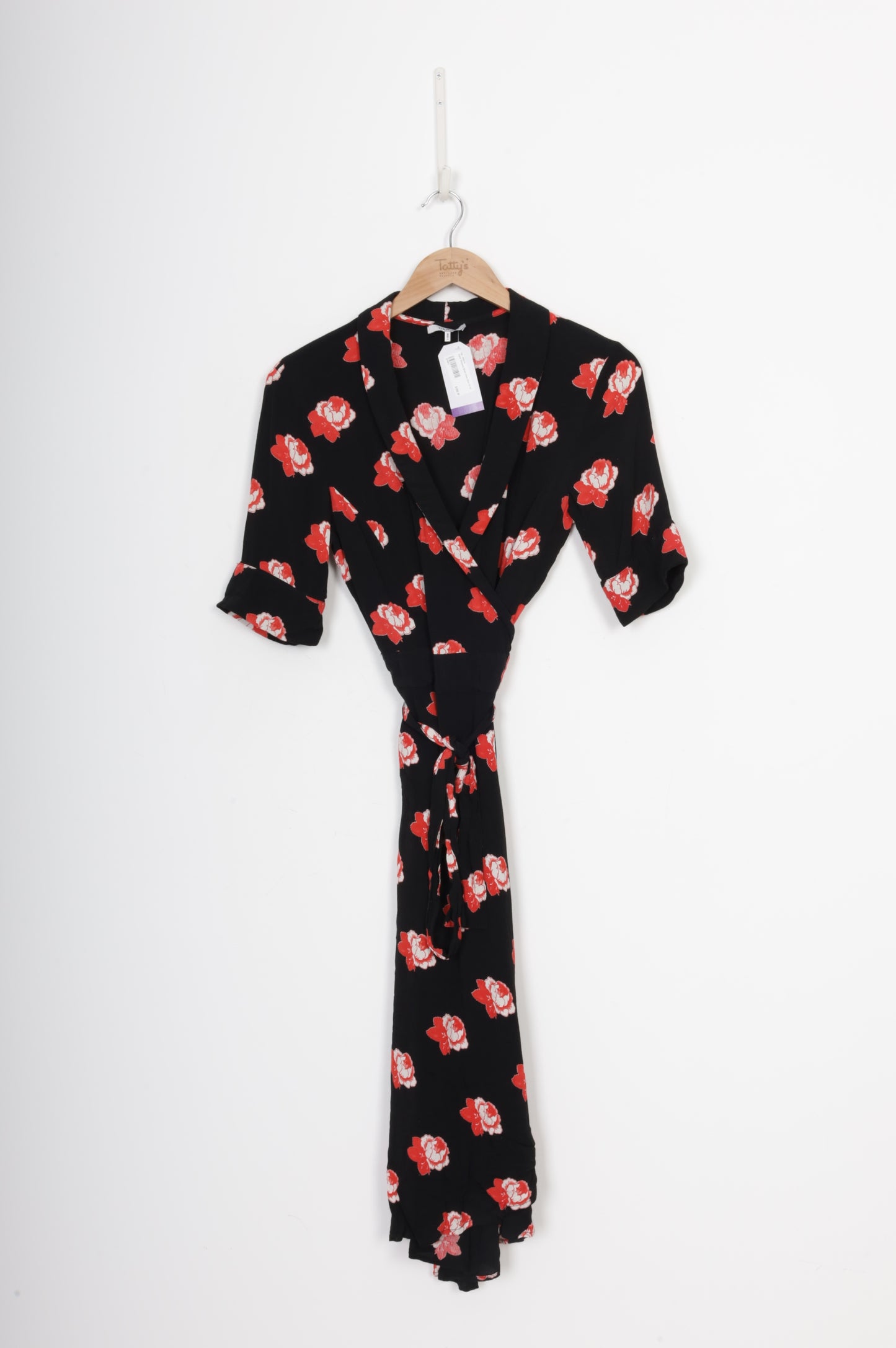 Ganni Womens Black Dress Size EU 42