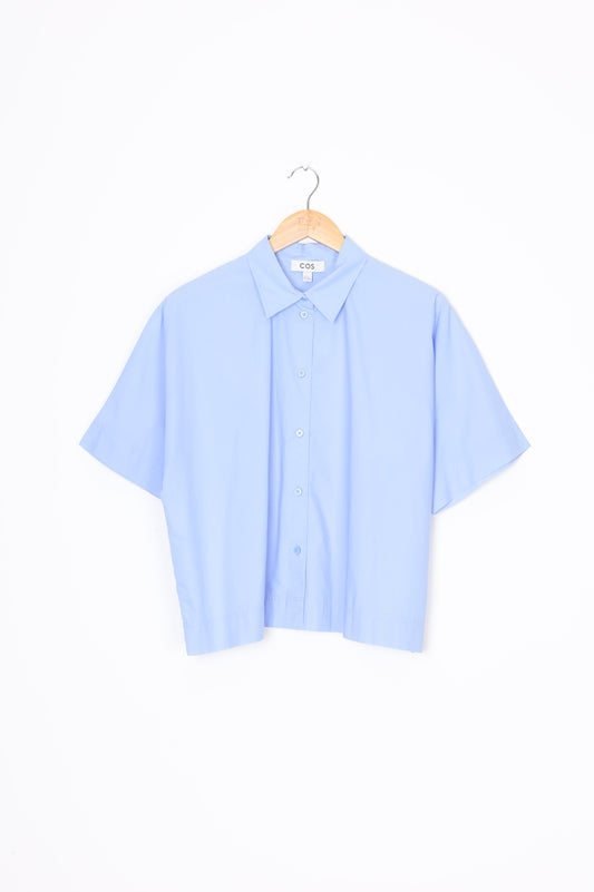 Cos Womens Blue Shirt Size 38