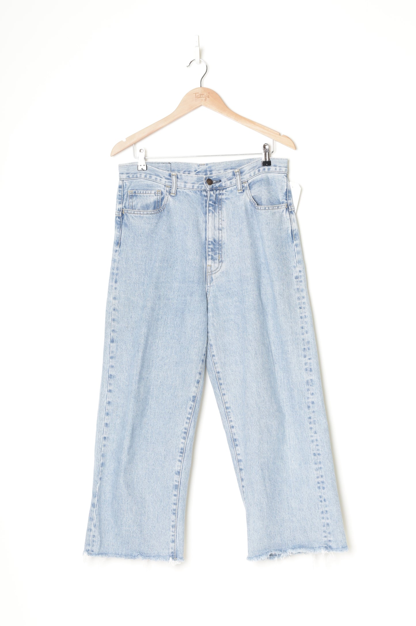 Bassike Womens Blue Jeans Size W 30