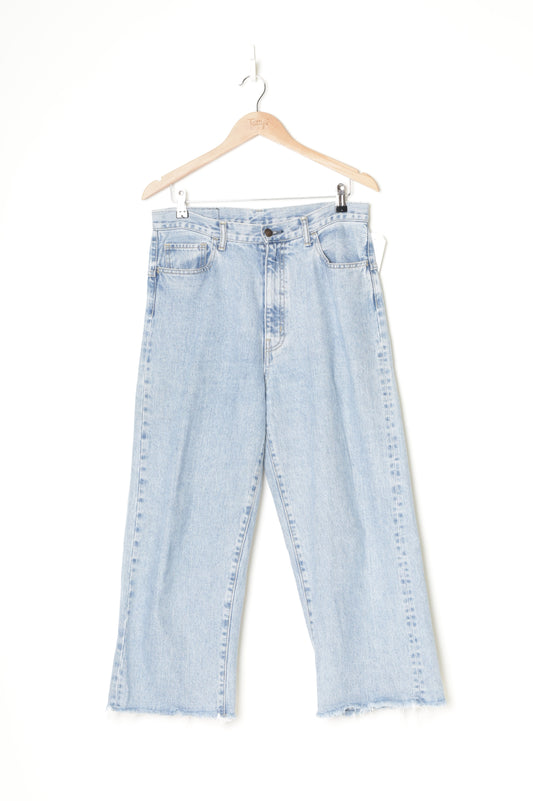 Bassike Womens Blue Jeans Size W 30