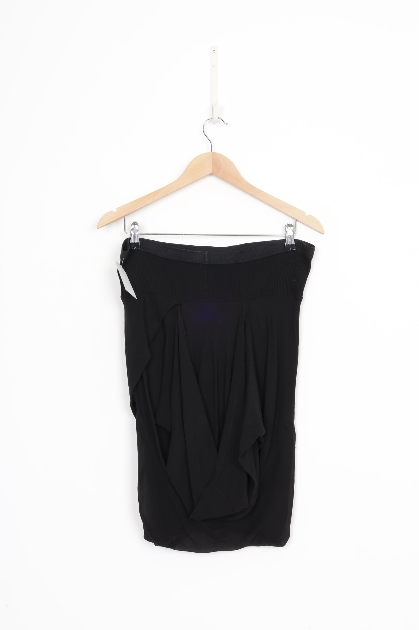 Rick Owens Womens Black Mini Skirt Size 10