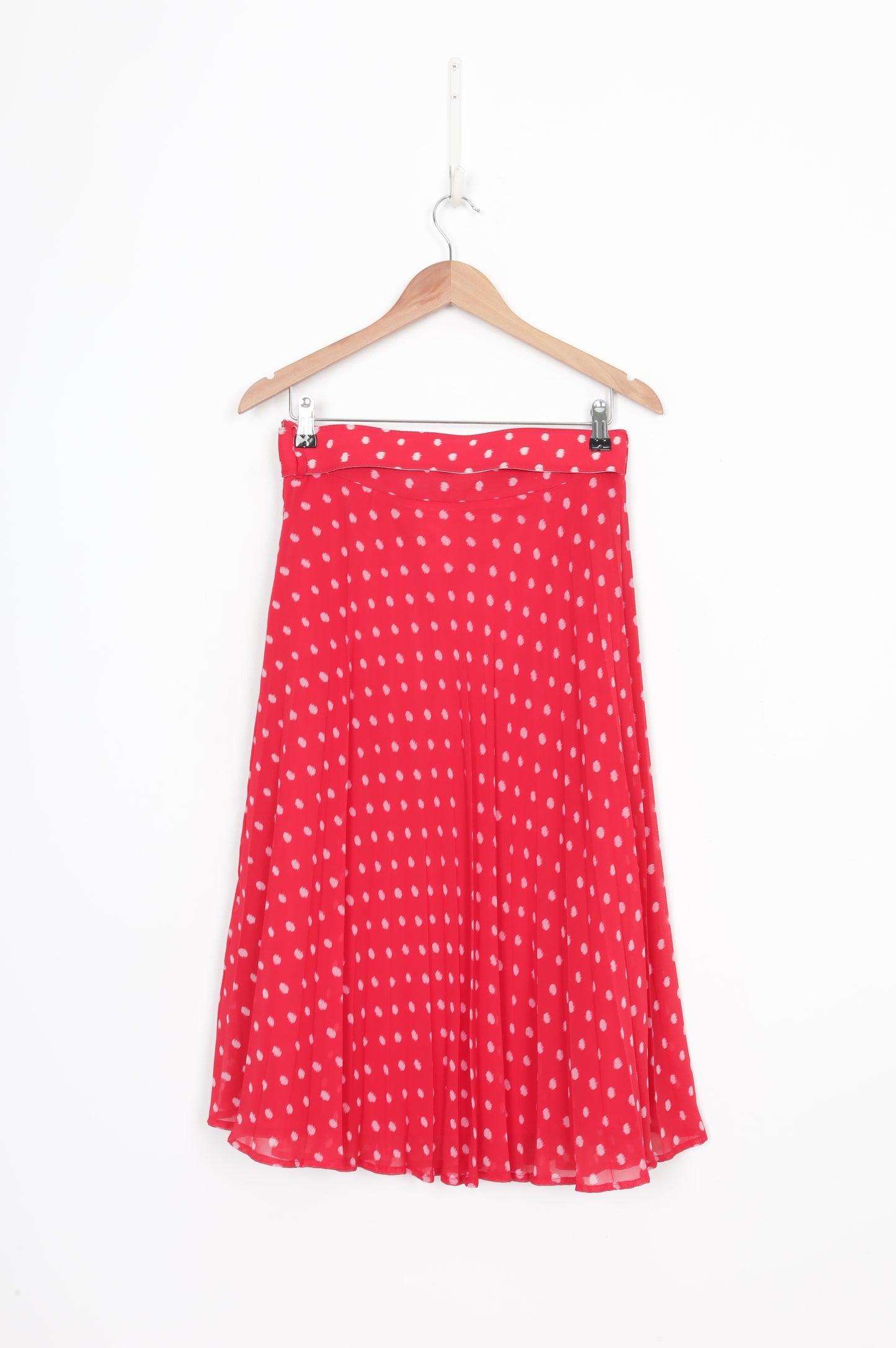 Helen Cherry Womens Red Skirt Size 12