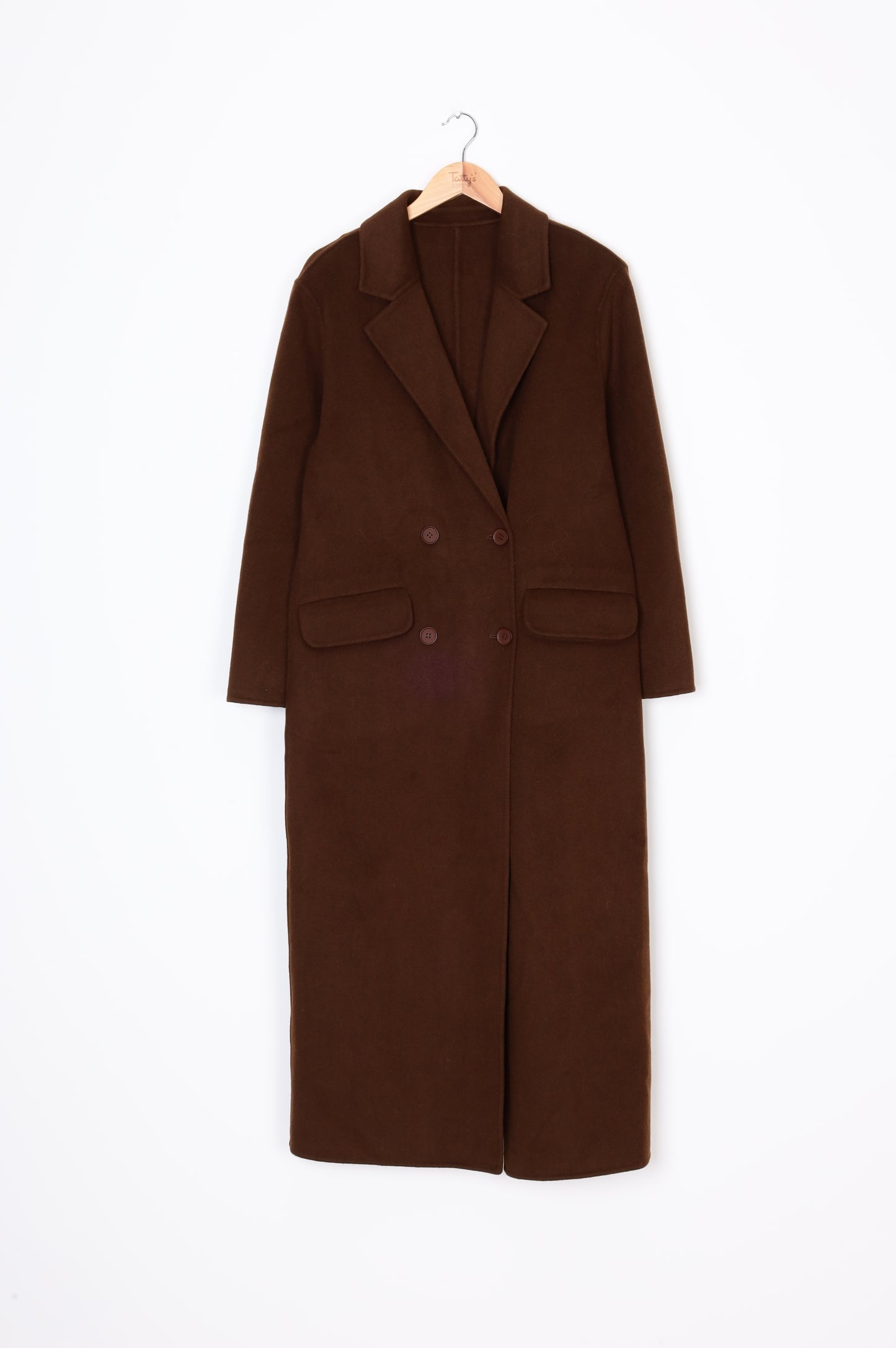 No Label Womens Brown Coat Size M