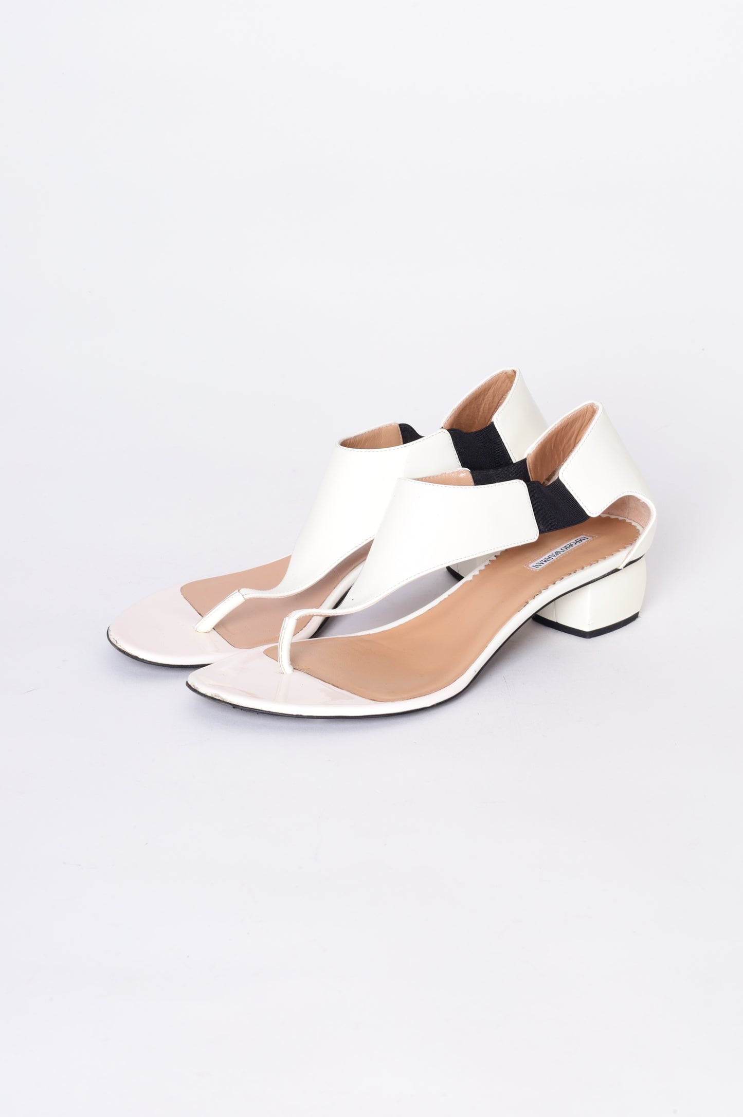 Emporio Armani Womens White Shoes Size EU 37