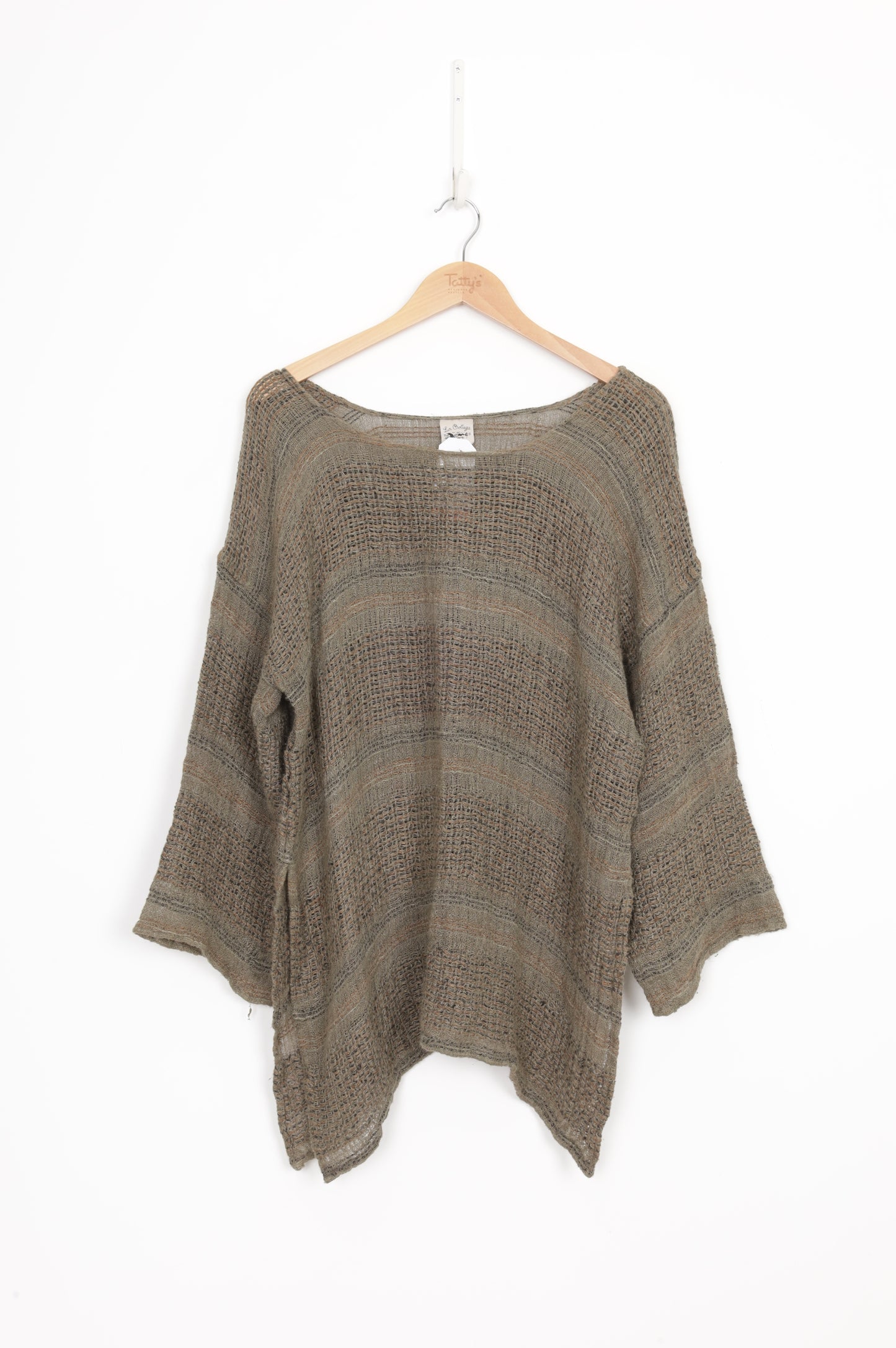 La Bottega di Brunella Womens Green Top Size O/S