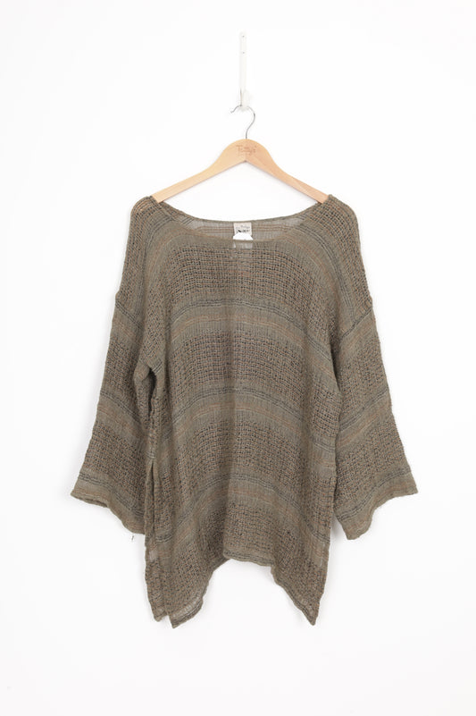 La Bottega di Brunella Womens Green Top Size O/S