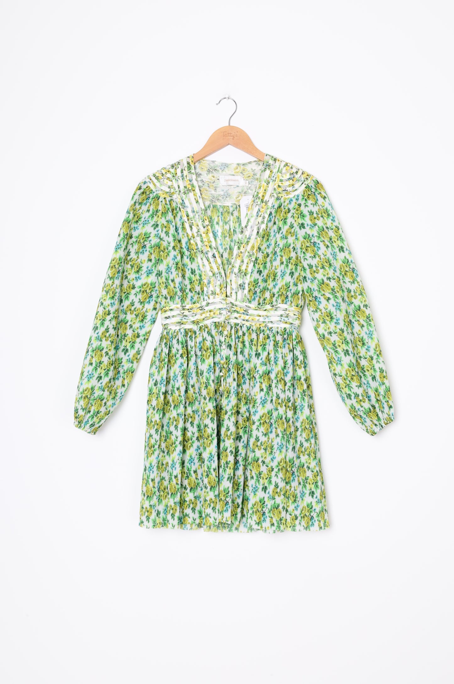 Zimmermann Womens Green Dress Size 1