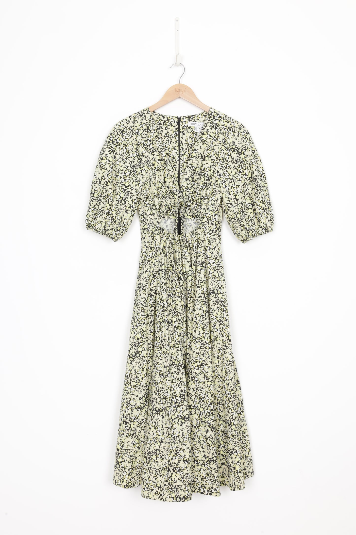 Shona Joy Womens Yellow Dress Size 8