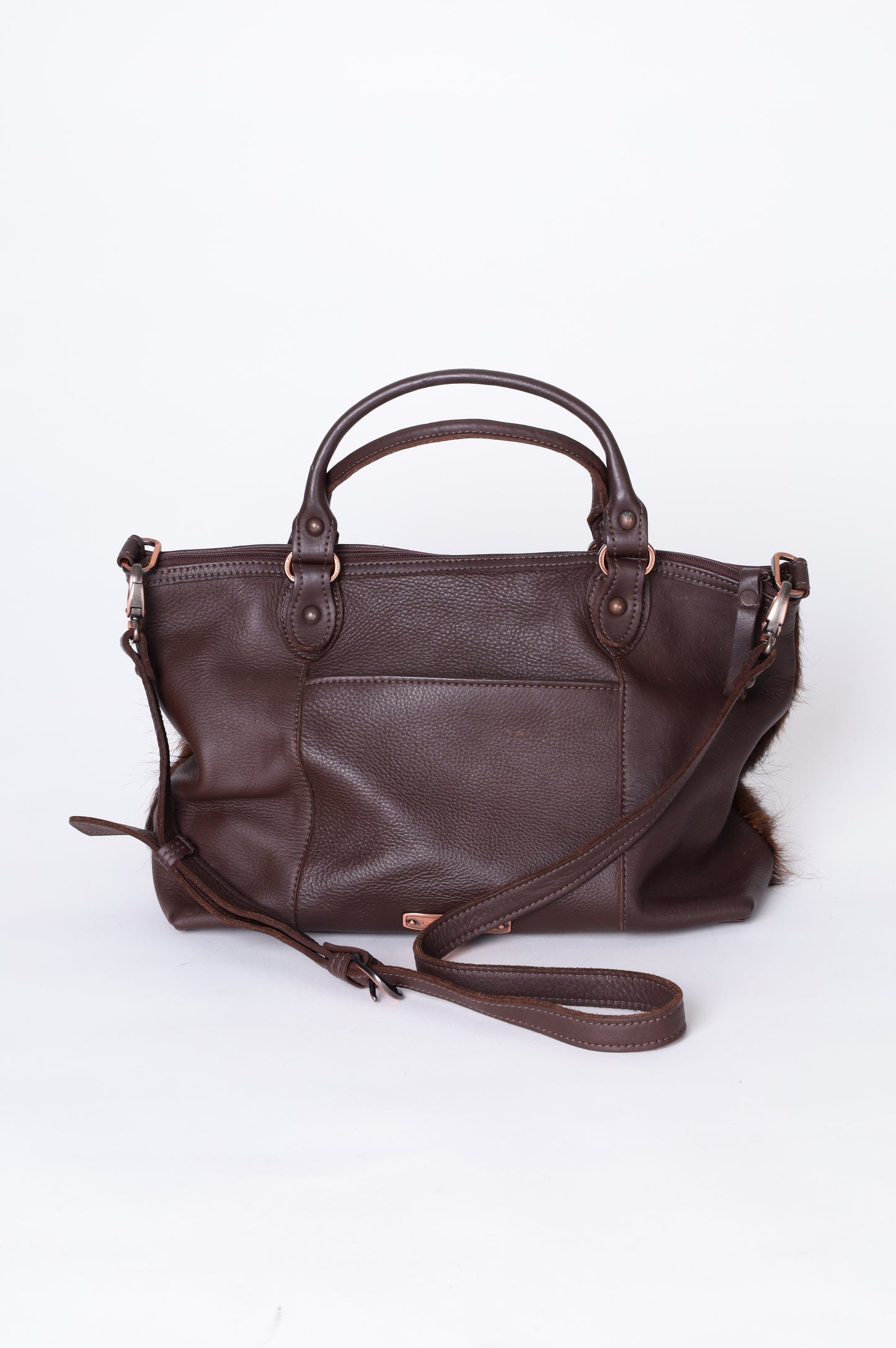 American West Womens Brown Bag Size M