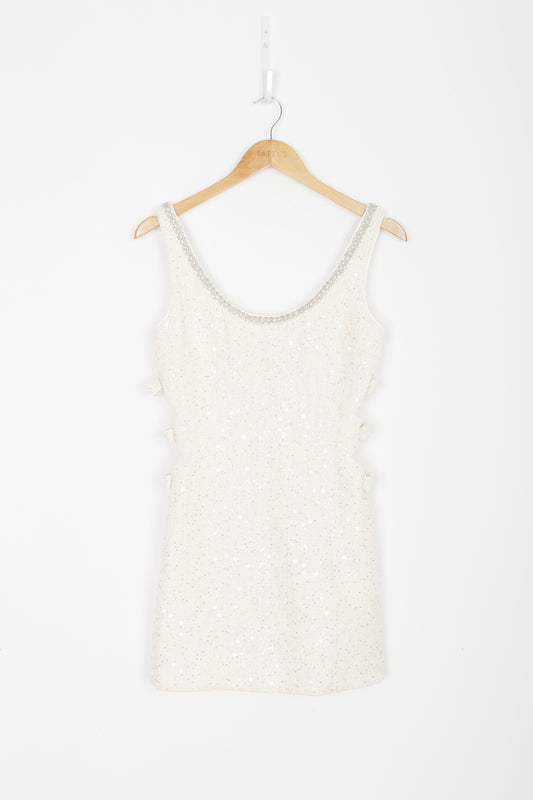Self Portrait Womens White Dress Size 8
