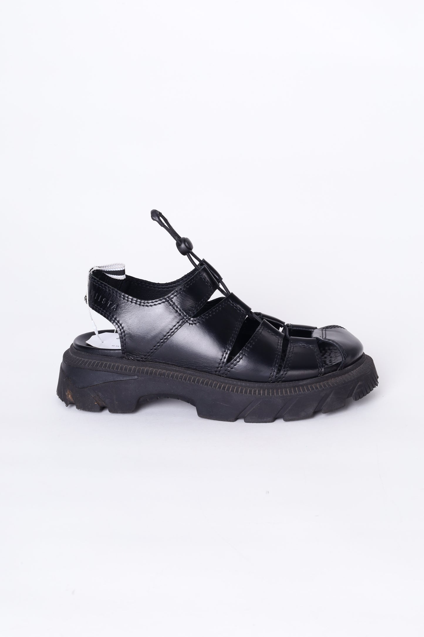 E8 by Miista Womens Black Shoes Size EU 38