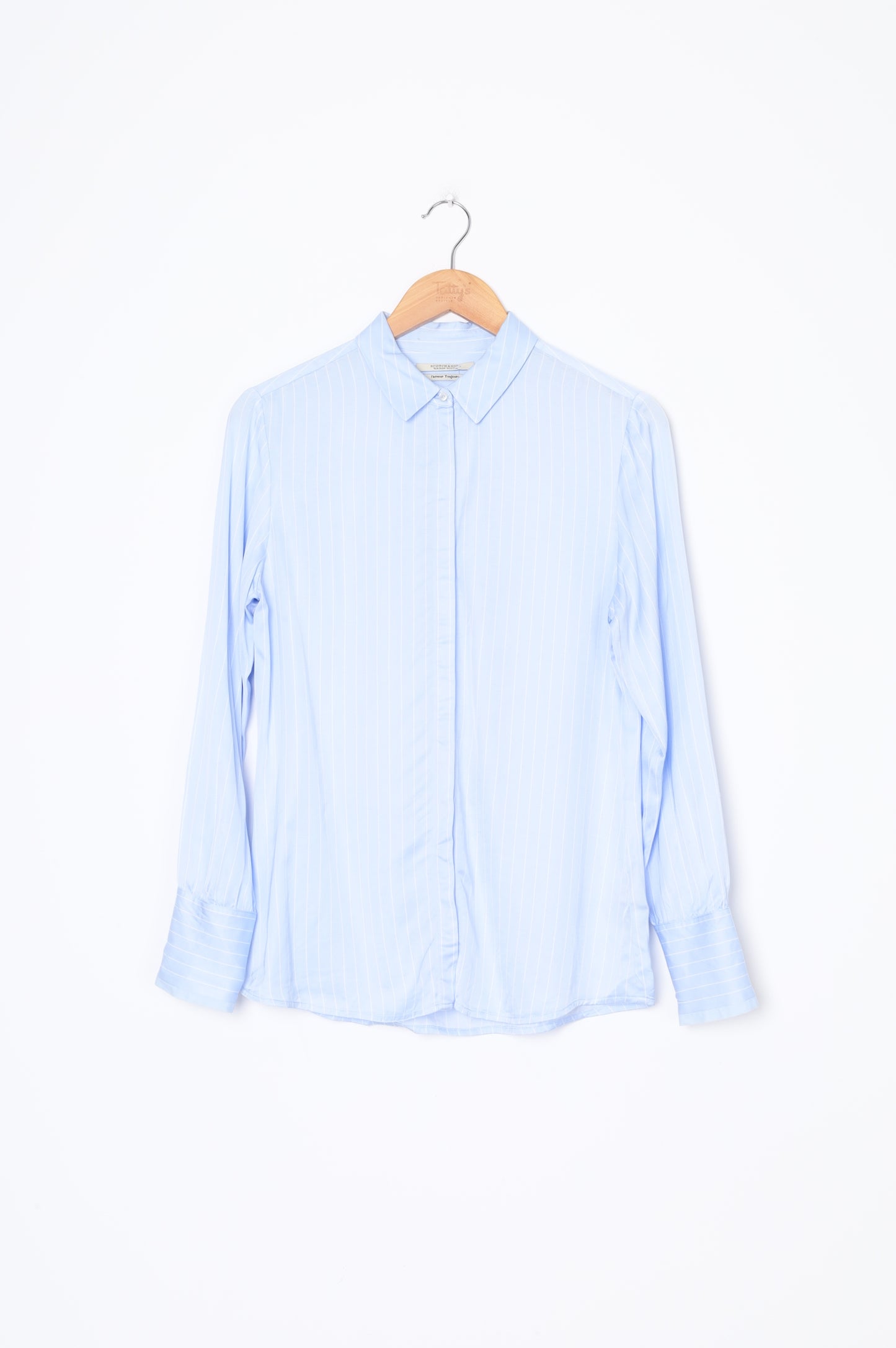 Scotch & Soda Womens Blue Shirt Size S