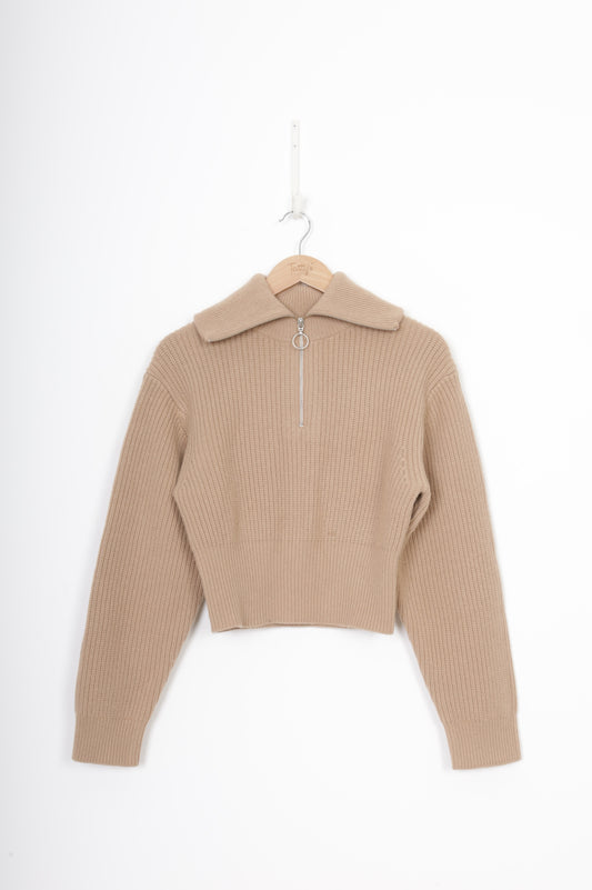 Axel Arigato Womens Beige Jumper Size XS