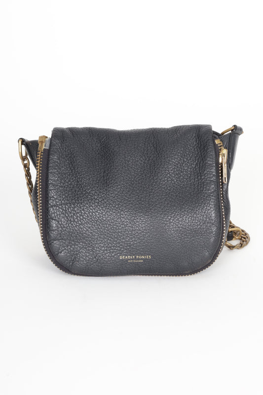 Deadly Ponies Womens Black Bag Size O/S