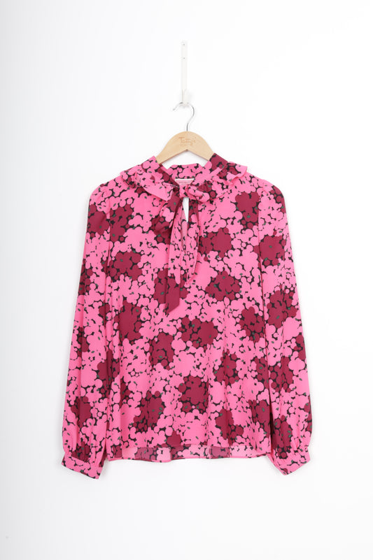 Kate Spade Womens Pink Blouse Size S