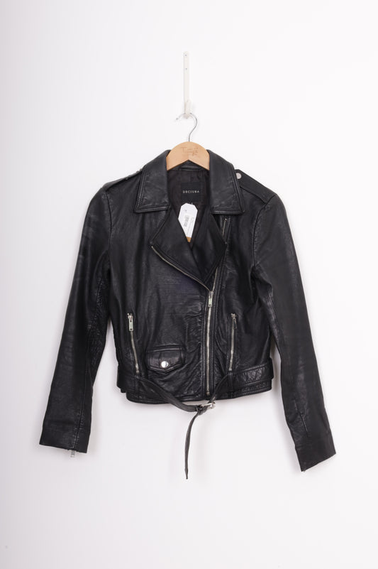 Decjuba  Womens Black Jacket Size 8