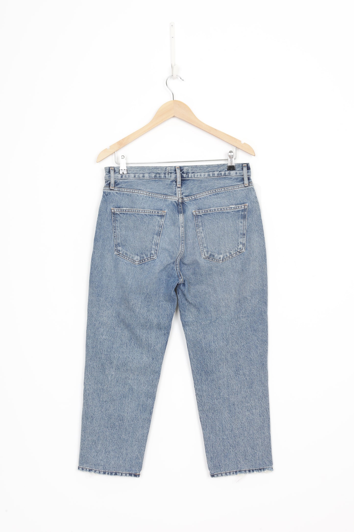 AGOLDE Womens Blue Jeans Size W 28