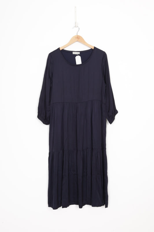 Briarwood Womens Blue Dress Size L