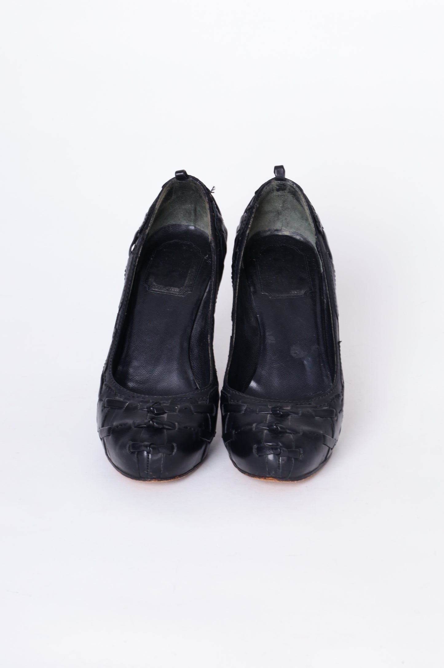 Christian Dior Womens Black Heels Size EU 36