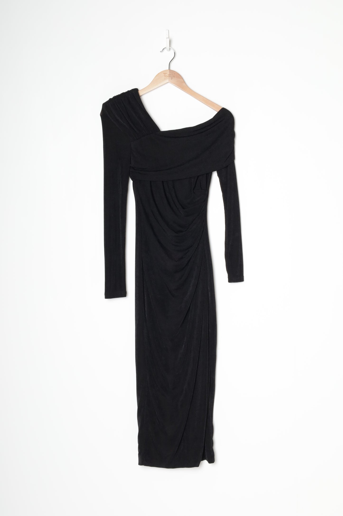 Misha Womens Black Dress Size 8