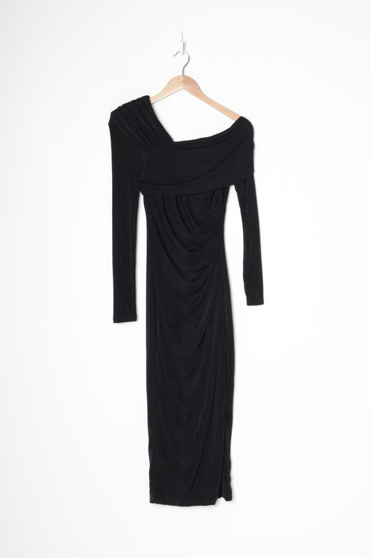 Misha Womens Black Dress Size 8