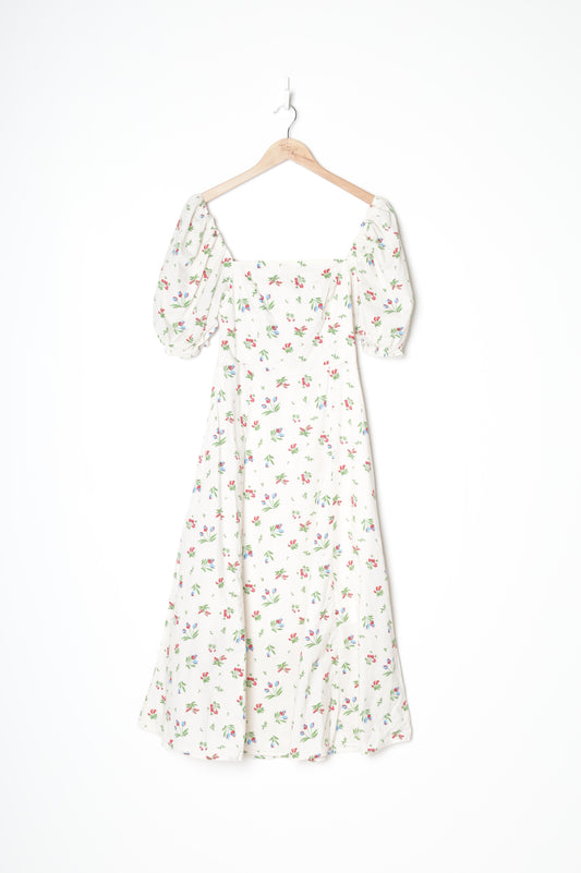 Hoodress Womens Cream Dress Size M