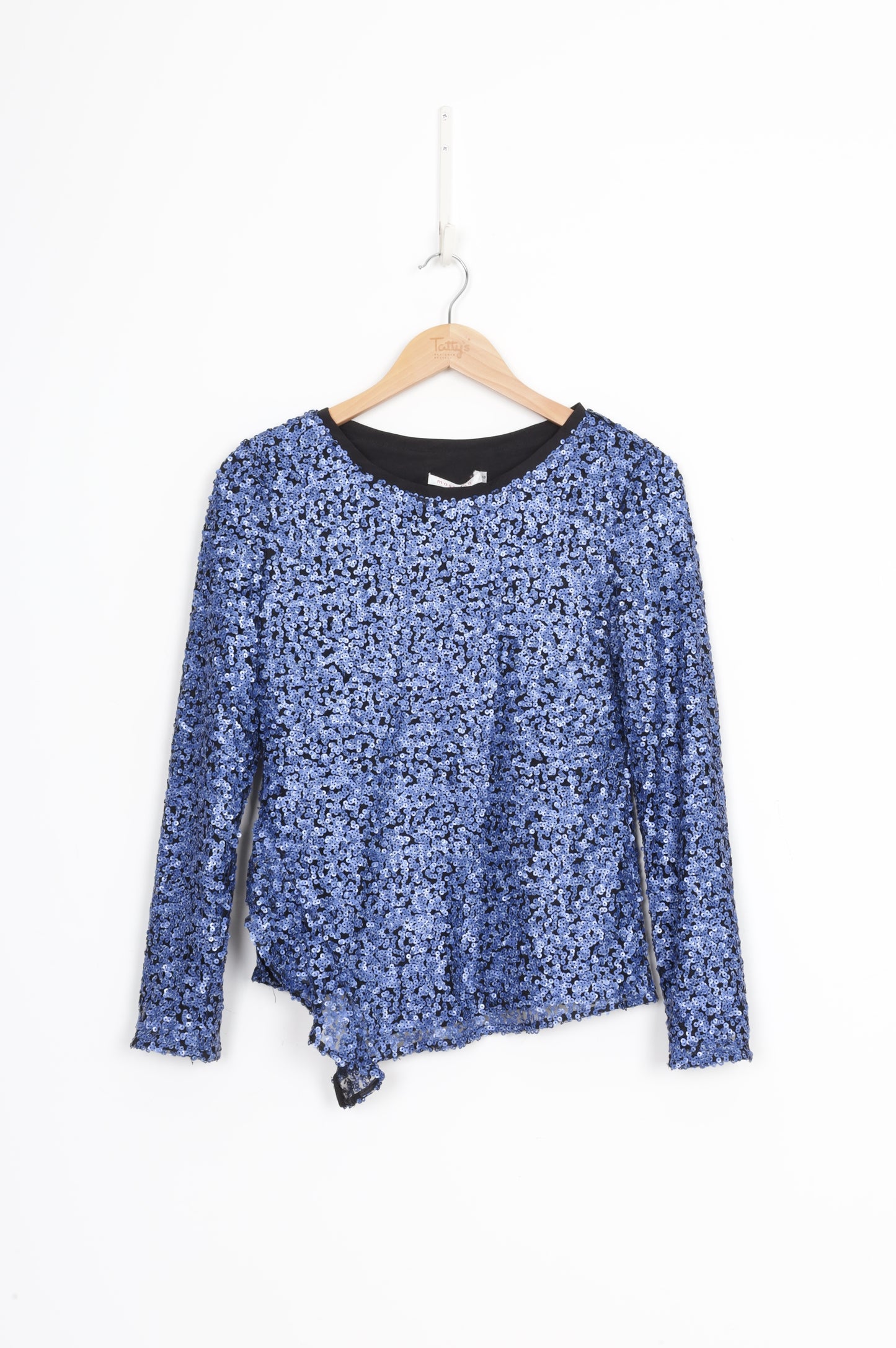 Mossman Womens Blue Top Size 6