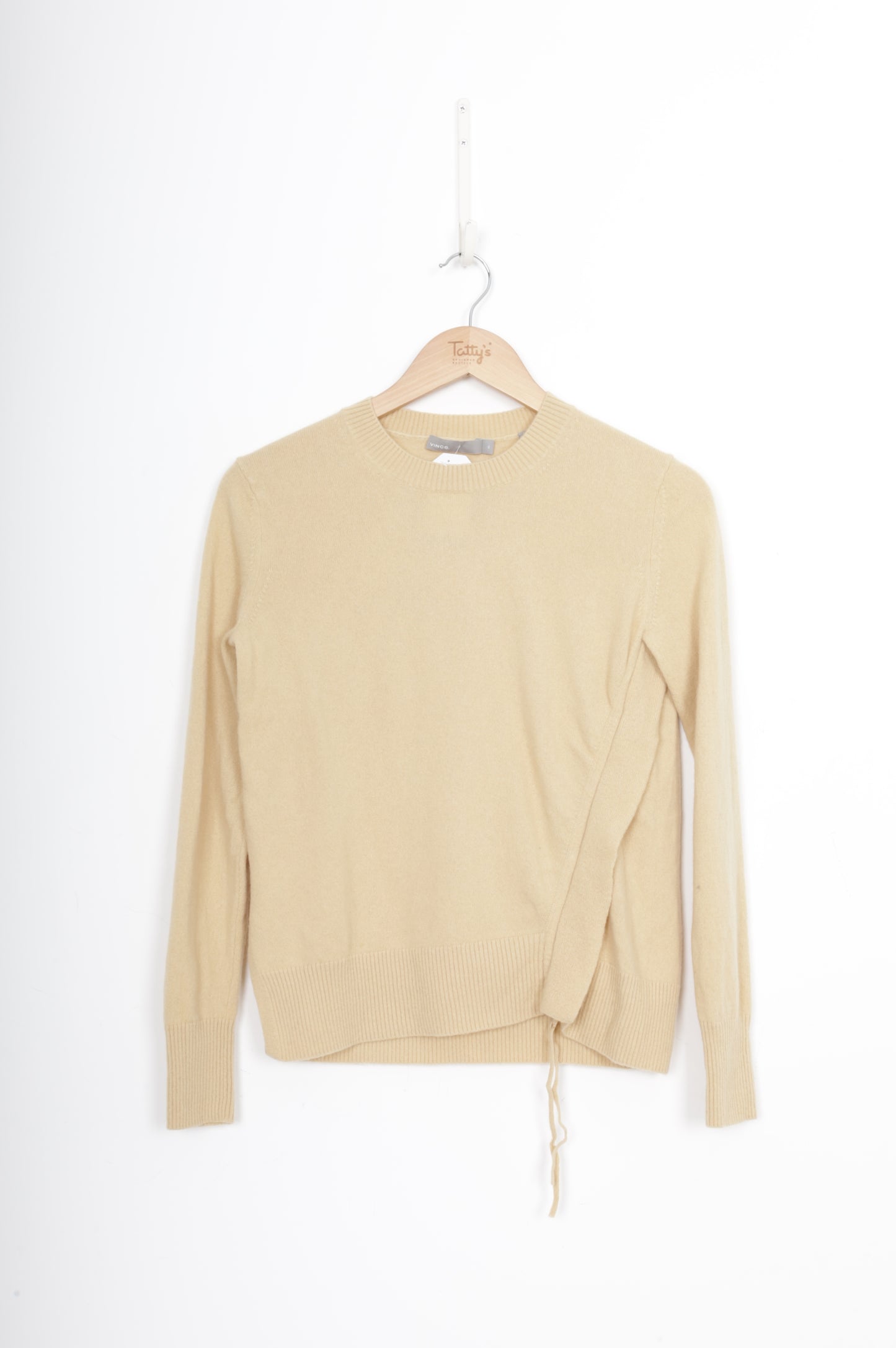 Vince. Womens Beige Jumper Size XS