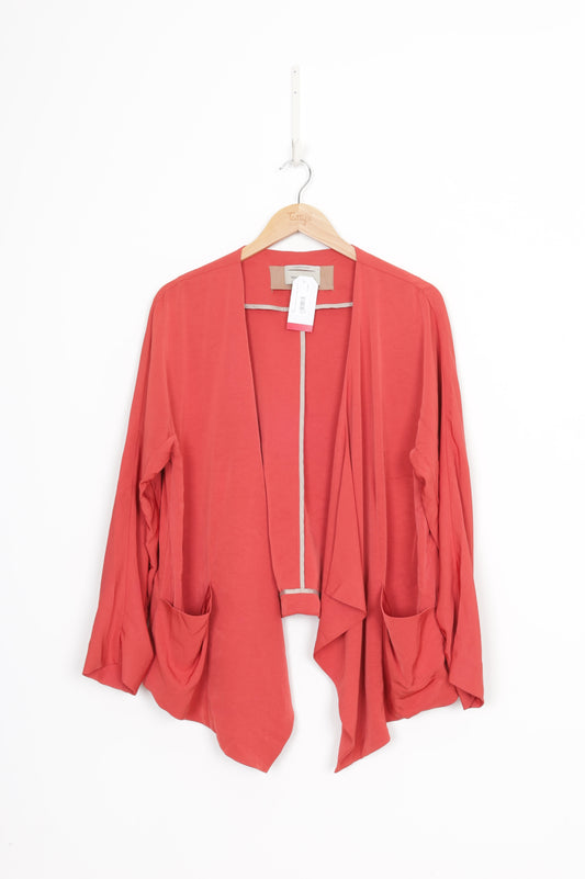 Veronika Maine Womens Red Jacket Size L